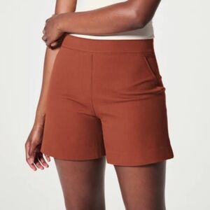 Spanx On The Go Shorts- copper color Large